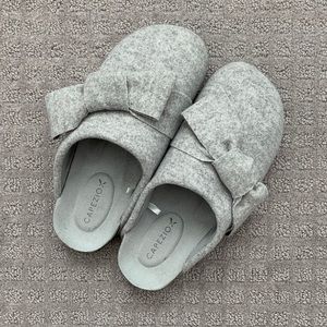 Gray Slippers